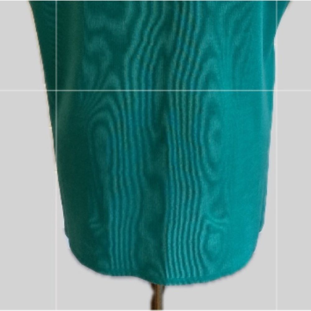 Misook Knit Sleeveless Green Top L - Picture 4 of 6